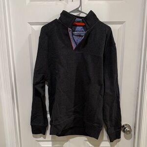 Orvis Men's Charcoal Zip-Up Sweater - Never Worn!
